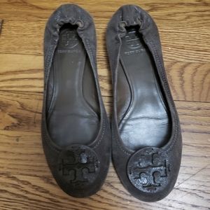 Tory Burch Reva Flats, size 9